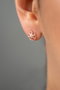 Heliophilia Silver Pendientes de Plata de Ley 925 Multicolor FA18048
